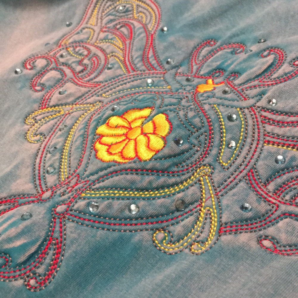 Cowgirl Up Turquoise Top 🐴